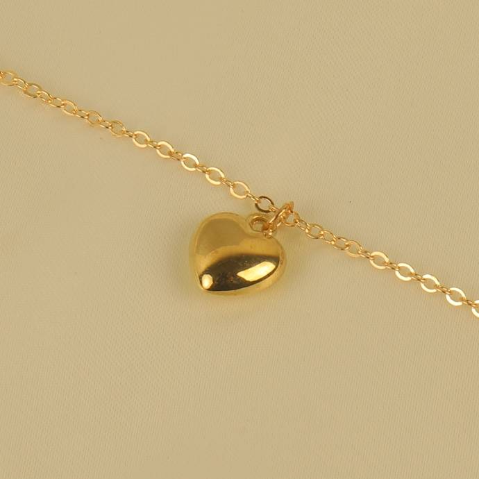 Bare Heart Necklace