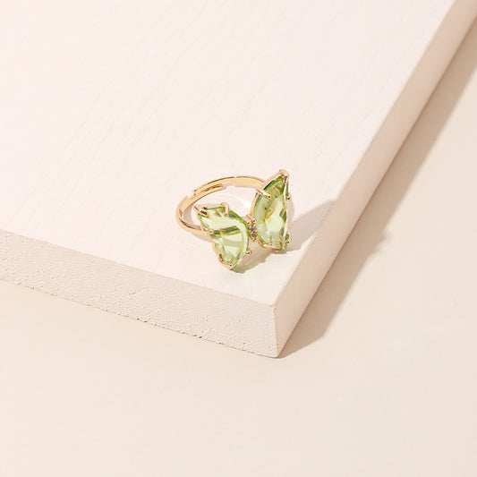 Light Green Acrylic Ring