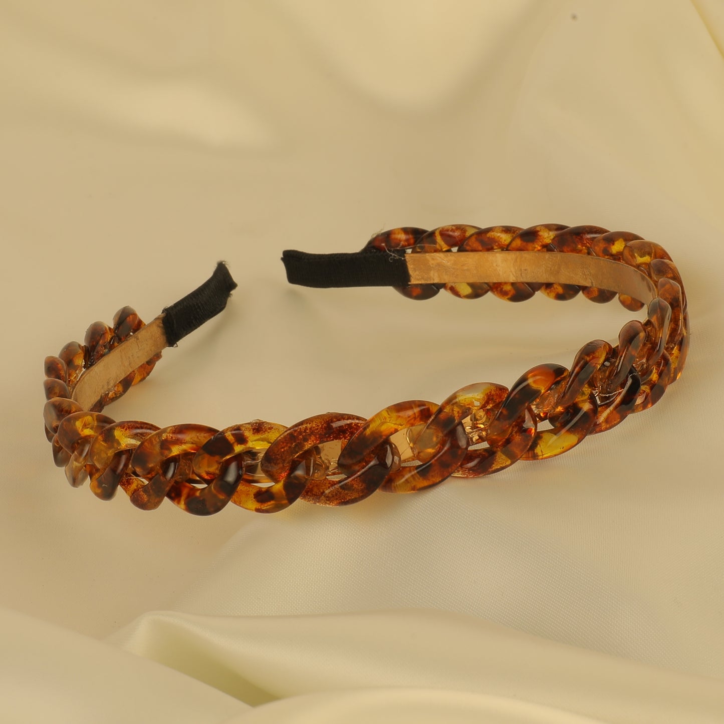 Brown Acrylic hairband