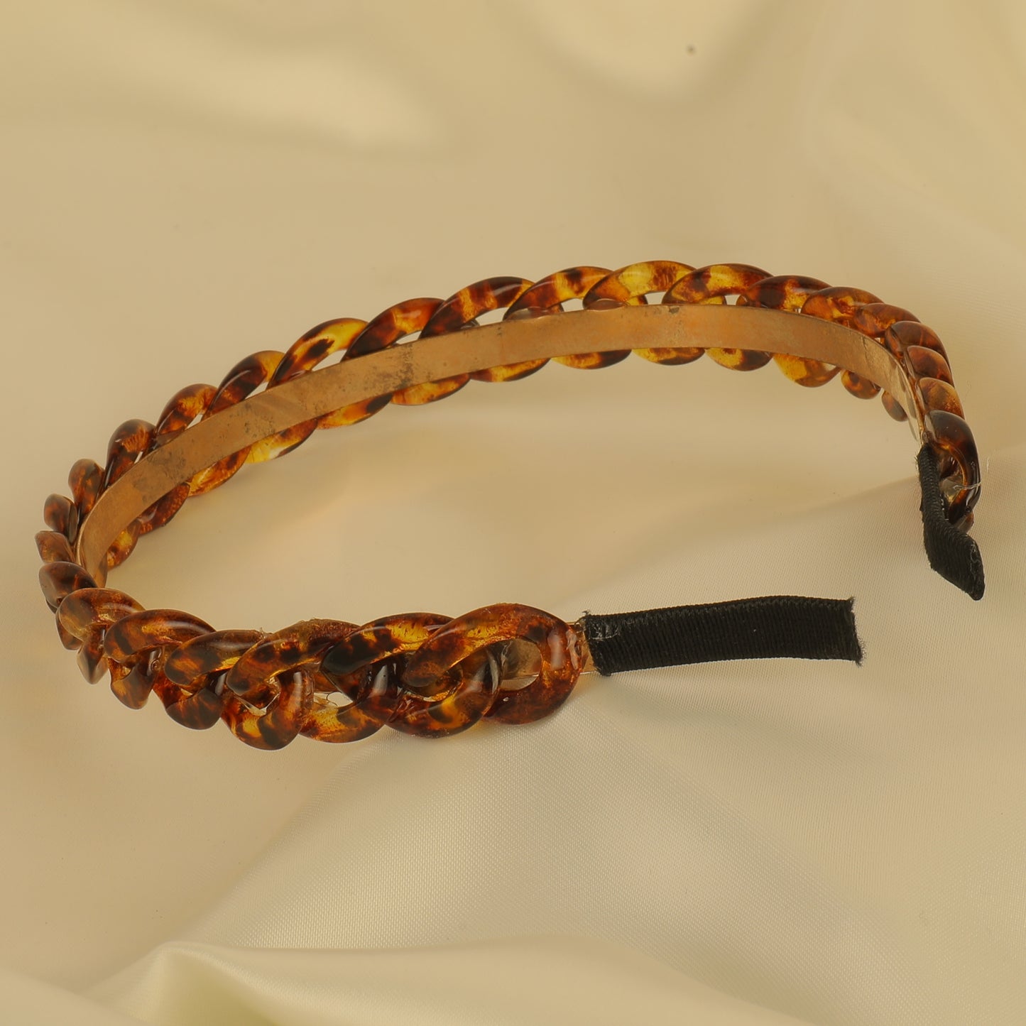 Brown Acrylic hairband