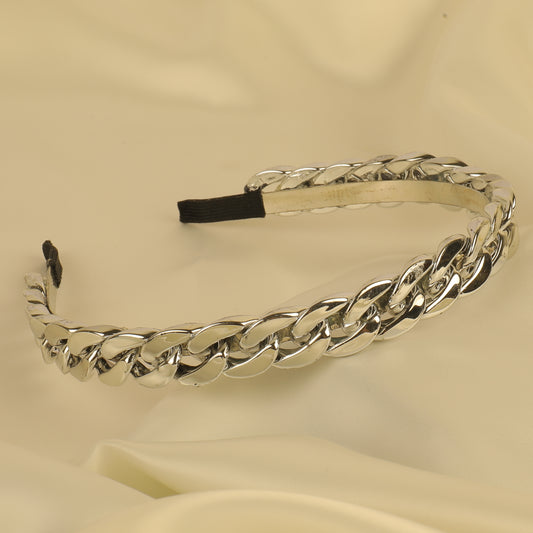 Silver Acrylic Hairband