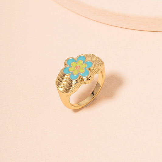 Intricate Flower Ring