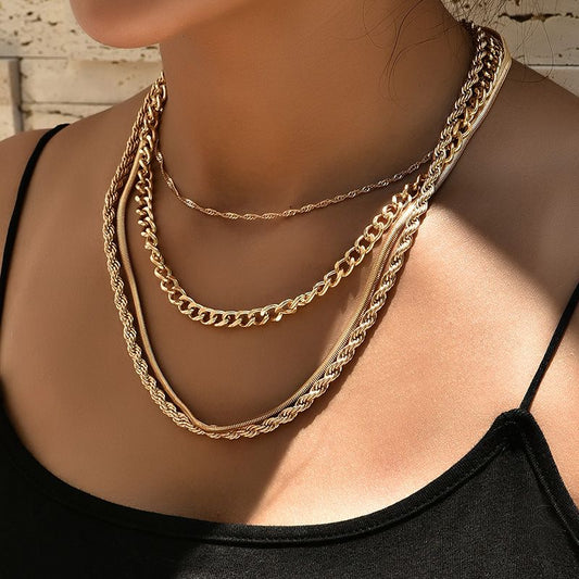 Snake Twist Modern Multilayered