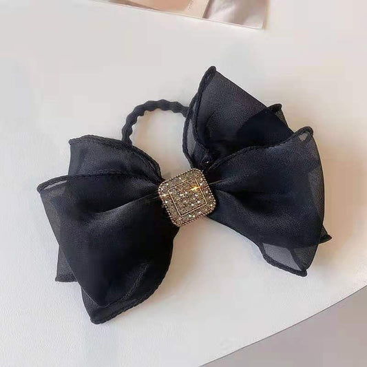 Black Stone Scrunchy