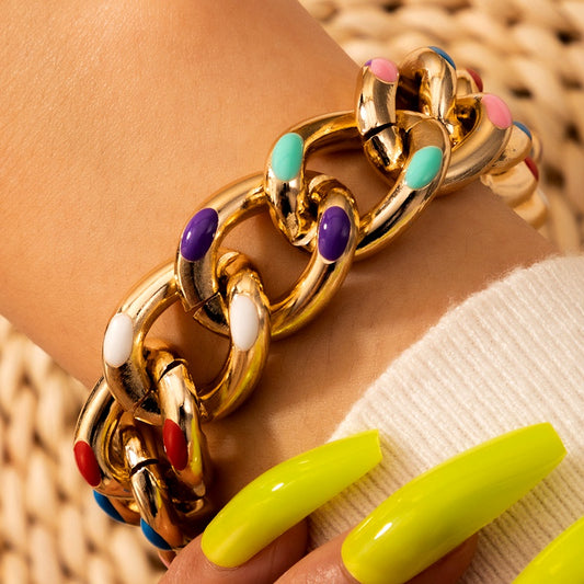 Color Chain Bracelet