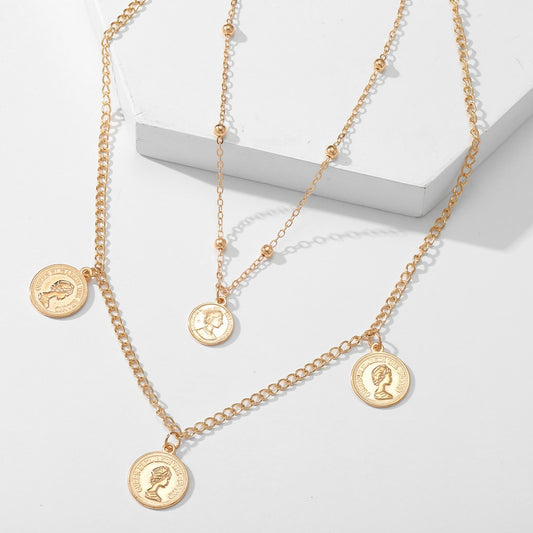 Elegant Coin Necklace