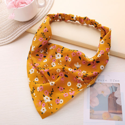 Yellow Floral Headband