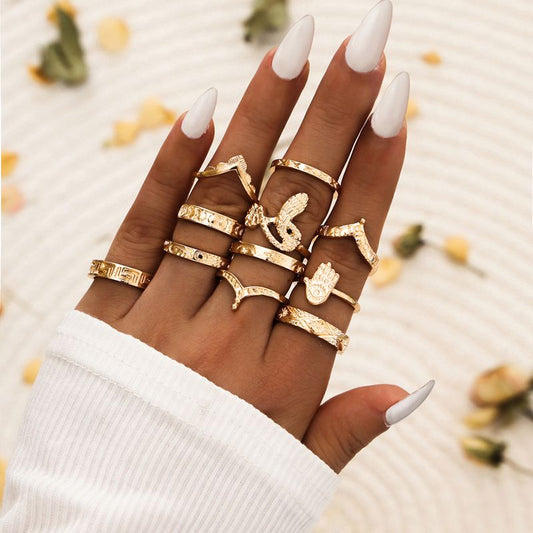 Golden Set Ring