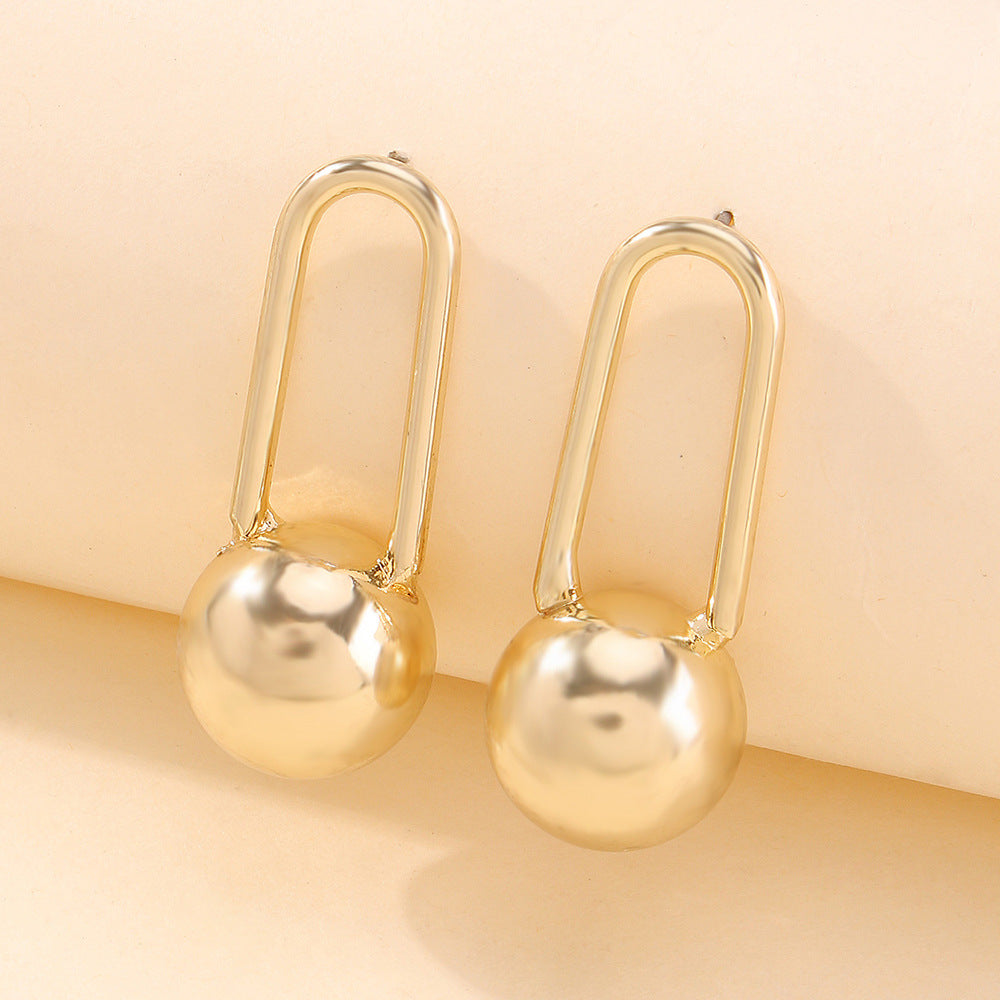 Elegant Ball Earrings